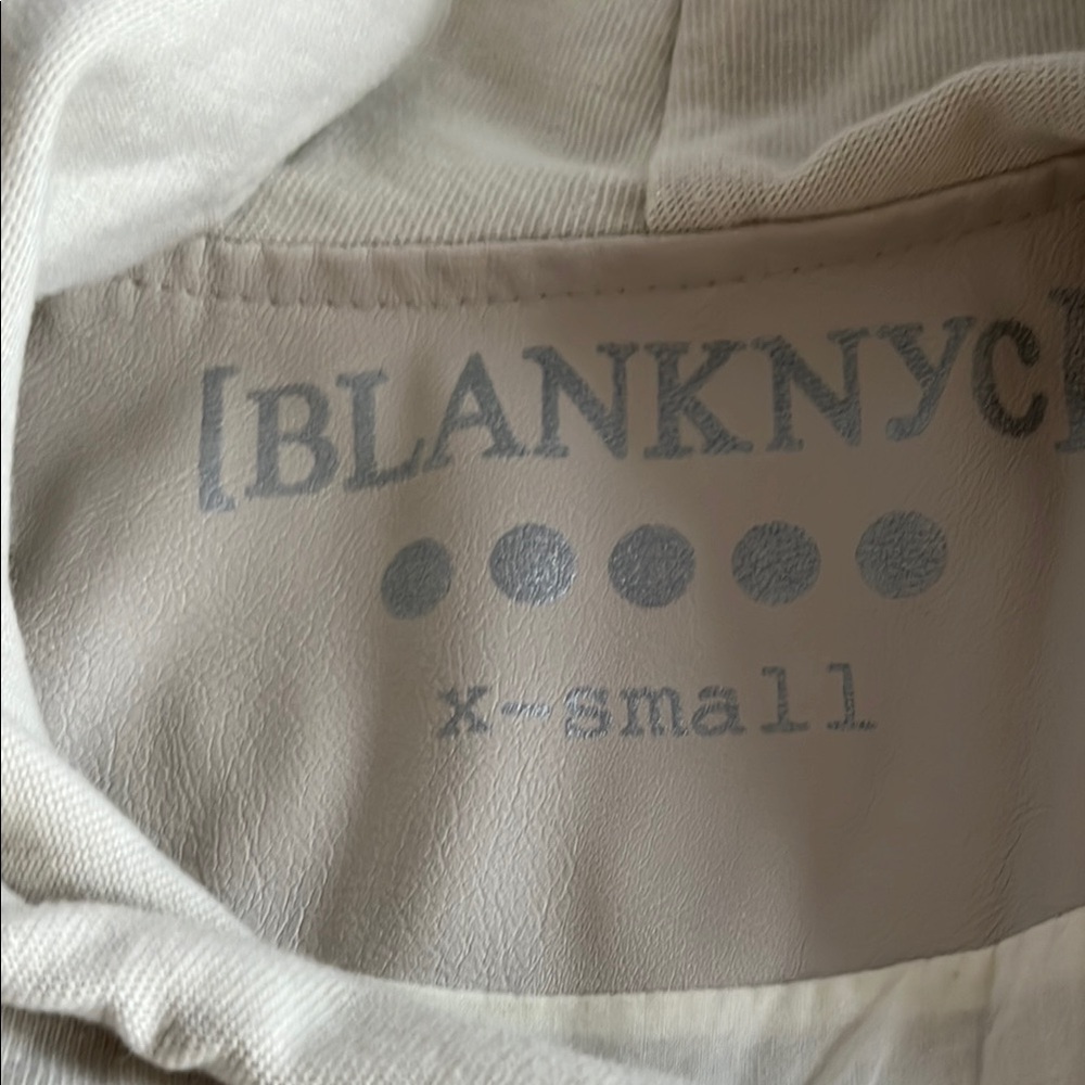 BlankNYC Cream Drape Jacket - Picture 2 of 10
